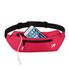 Marathon Exercise Gym Waist Bag Lightweight Waterproof Night Running Multifunctional Equipment Bag, Size: 8 inches(Red)