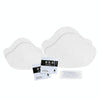 064 Sneakers Self-adhesive Anti-abrasion Anti-slip Heel Protective Sticker(White)