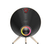 LP18 Creative Flying Saucer Portable Subwoofer Bluetooth Speaker with Tripod(Black)