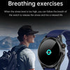TK22 1.39 inch IP67 Waterproof Silicone Band Smart Watch Supports ECG / Non-invasive Blood Sugar(Red)
