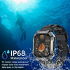 PG333 1.91 inch Waterproof Smart Sports Watch Support Heart Rate Monitoring / Blood Pressure Monitoring(Yellow)