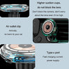 For iPhone Magsafe Magnetic Car Wireless Charger Phone Holder Light Emitting Wireless Charger, Style:  Pickup RGB Light