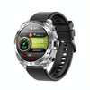 LEMFO T95 1.52 inch IPS Screen 2 in 1 Bluetooth Earphone Smart Watch Support Health Monitoring(Silver)