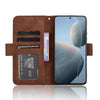 For Xiaomi Redmi K70 / K70 Pro 5G Skin Feel Calf Texture Card Slots Leather Phone Case(Brown)