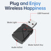 M137 5 in 1 Car USB Bluetooth 5.2 Receiver Transmitter