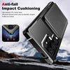 For Samsung Galaxy S25 Ultra 5G Vertical Flip Card Bag Holder Leather Phone Case(Black)