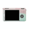 For Sony ZV-E10 Soft Silicone Protective Case (Pink Green)