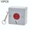 10x Safearmed PB-68 NC/NO Alarm Panic Button (12/24V)