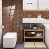 4 PCS  Crystal Film Wall Tile Sticker Imitation Marble Pattern Wall Sticker(DLS032)