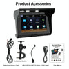 B5350 Motorcycles Portable MP5 Waterproof IP65 5 inch Wireless Carplay GPS Navigator