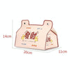 New Year Cute Tissue Box Waterproof Tissue Box Dormitory Car Carrying Living Room Universal Tissue Box, Style: Get Rich