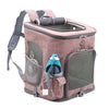 LDLC QS-002-L Foldable And Breathable Portable Pet Backpack(Light Pink)