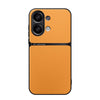 For Redmi Note 13 4G Global Litchi Leather Magnetic Full Coverage Shockproof Phone Case(Yellow)