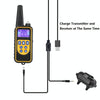 880-2 Dog Training Collar - 800yd Rechargeable Remote, Beep, Vibration, Static (Black/Orange)
