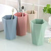 Creative Geometric Rhombus Toothbrushing Cup Home Couple Mouthwash Cup, Capacity:201-300ml(Green)