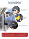 5.5" OBD2 HUD Head-Up Display Car Speedometer - Black