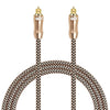 0.5m EMK OD6.0mm Gold-plated TV Digital Audio Optical Fiber Connecting Cable
