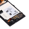 Nokia Lumia 520 Black LCD Screen & Touch Panel with Frame