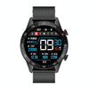 SK7Plus 1.28 inch IPS Screen Steel Strap Smart Watch, Support Bluetooth Call/Sleep Monitoring(Black)
