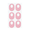 Latex Anti-Wear Callus Protection Sticker(Pink Elliptical)