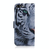 Tiger Pattern Coloured Drawing Horizontal Flip Leather Case for Asus Zenfone Max Plus (M1) ZB570TL, with Holder & Card Slots & Wallet