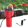 16.5 x 6.3 x 7cm Outdoor Picnic Grill Rotary Motor Barbecue Motor Bracket Accessories With USB Wire