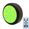TL009-RGB Wireless Timer Dimming Night Lights Party RGB Atmosphere Lights with Remote Control(Black)