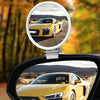 1pair Car Rearview Auxiliary Mirror Blind Spot Viewing Mirror(Silver)