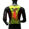 Sports Reflective Vest Night Running Outdoor Reflective Clothing Traffic Safety Reflective Vest,Style: With Led(Fluorescent Yellow)