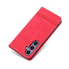 For Samsung Galaxy A56 5G AZNS Magnetic Calf Texture Flip Leather Phone Case(Red)