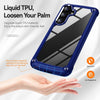 For Samsung Galaxy S24 FE 5G TPU + PC Lens Protection Phone Case(Blue)