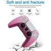 For Sony PS5 Silicone Gamepad Protective Case(Pink)
