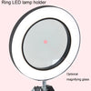 8X Magnifying Glass Lamp Beauty Nail Tattoo Repair Office Reading Lamp, Colour: Without Magnifying Glass (Black)