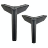 LH-FJ0039 Metal Furniture Support Legs, Height: 10cm(Titanium)