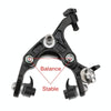 Meroca Bicycle Aluminum Alloy C Brake, Color: Black Single Rear