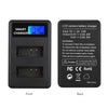 For Canon LP-E12 Smart LCD Display USB Dual-Channel Charger