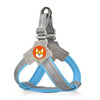 Reflective Blue Dog Harness, Breathable Padded Chest Harness, M