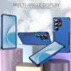 For Samsung Galaxy S25 Ultra 5G TPU + PC Shockproof Protective Phone Case(Royal Blue + Black)