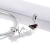 S925 Sterling Silver Grand Piano Pendant DIY Bracelet Necklace Accessories