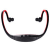 S9 Wireless Sports Bluetooth Earphones for iPhone Huawei XiaoMi Phone, Support TF / SD Card & Microphone(Red)