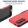 For Samsung Galaxy S24 FE 5G 2 in 1 PC + TPU Phone Case(Red)
