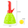 Children Toy Throwing Ball Parent-Child Outdoor Bouncy Ball Game Kit, Random Color Delivery(2 Catapults + 4 Balls)