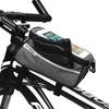 B-Soul YA249 Mountain Bike Front Beam Bag Bicycle Bag Riding Equipment Saddle Bag Upper Pipe Package(Red)
