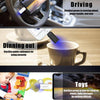 8 Pin Ultra Portable Germicidal Lights Smartphone UV Sanitizer (Black)