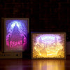 3D Stereo Light Paper Carving Lamp Creative Gift(Halloween)