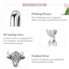S925 Sterling Silver Bull Head Pendant DIY Bracelet Necklace Accessories