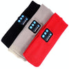 Knitted Bluetooth Headsfree Sport Music Headband with Mic for iPhone / Samsung and Other Bluetooth Devices(Red)