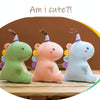 30cm Candy Dinosaur Plush Doll Toy Birthday Gift Pillow(Blue Compression)