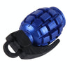 4 PCS Universal Grenade Shaped Car Tire Valve Caps(Dark Blue)