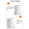 L09 USB Plug-in Rotating Colorful Night Light Humidifier(White)